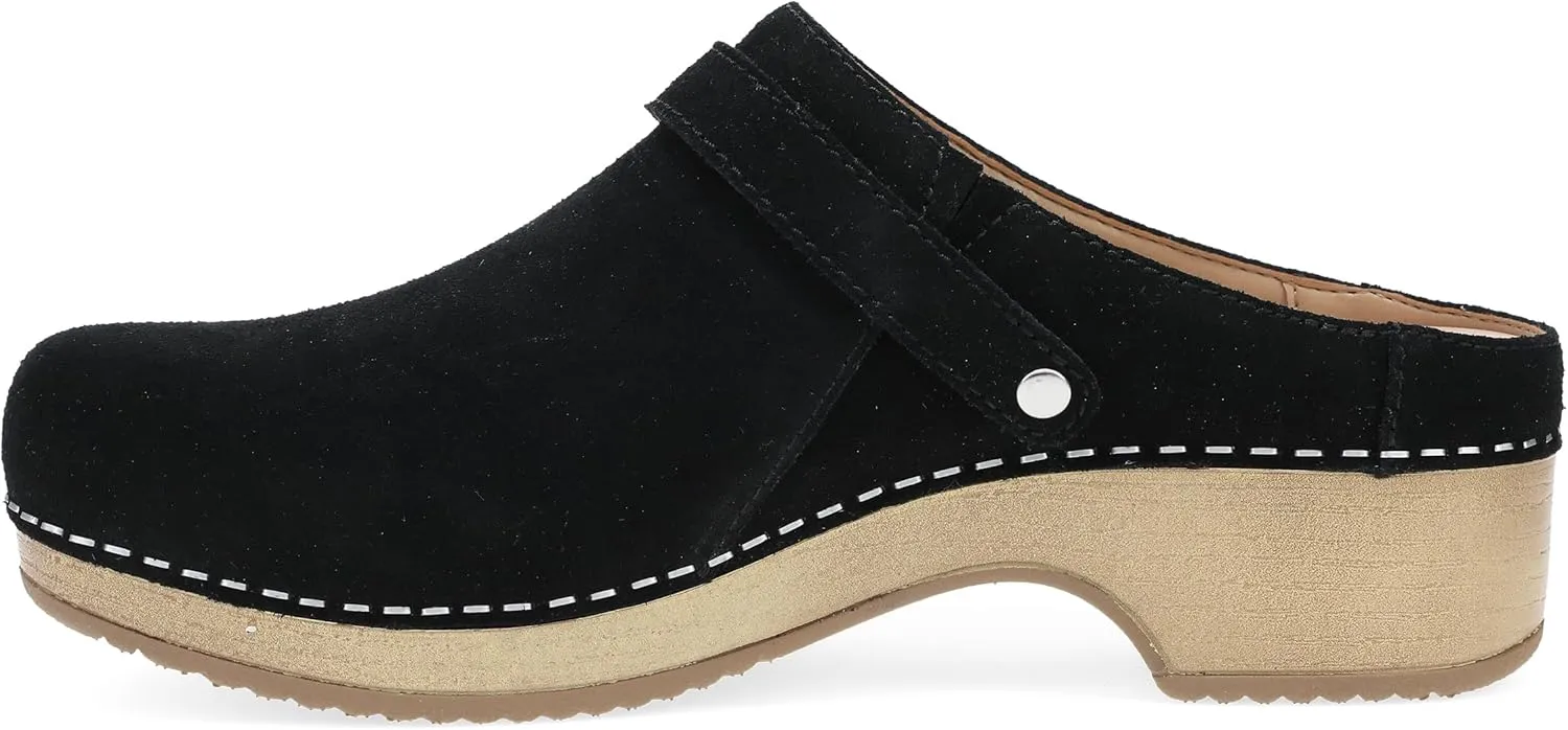 Dansko Berry Slip-On Mule Clogs for Women - Memory Foam and Arch Support for All -Day Comfort and Support