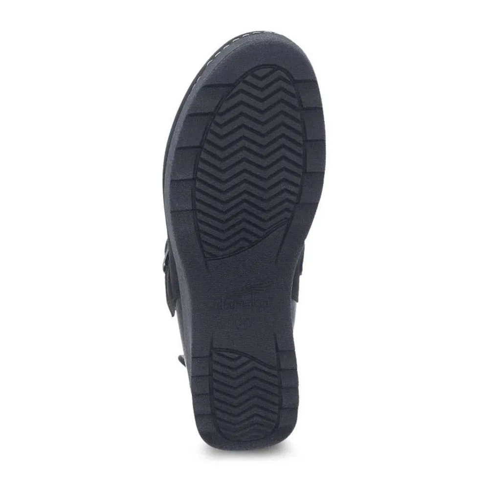 Dansko Women's Caia Black Milled Nubuck 1225100200