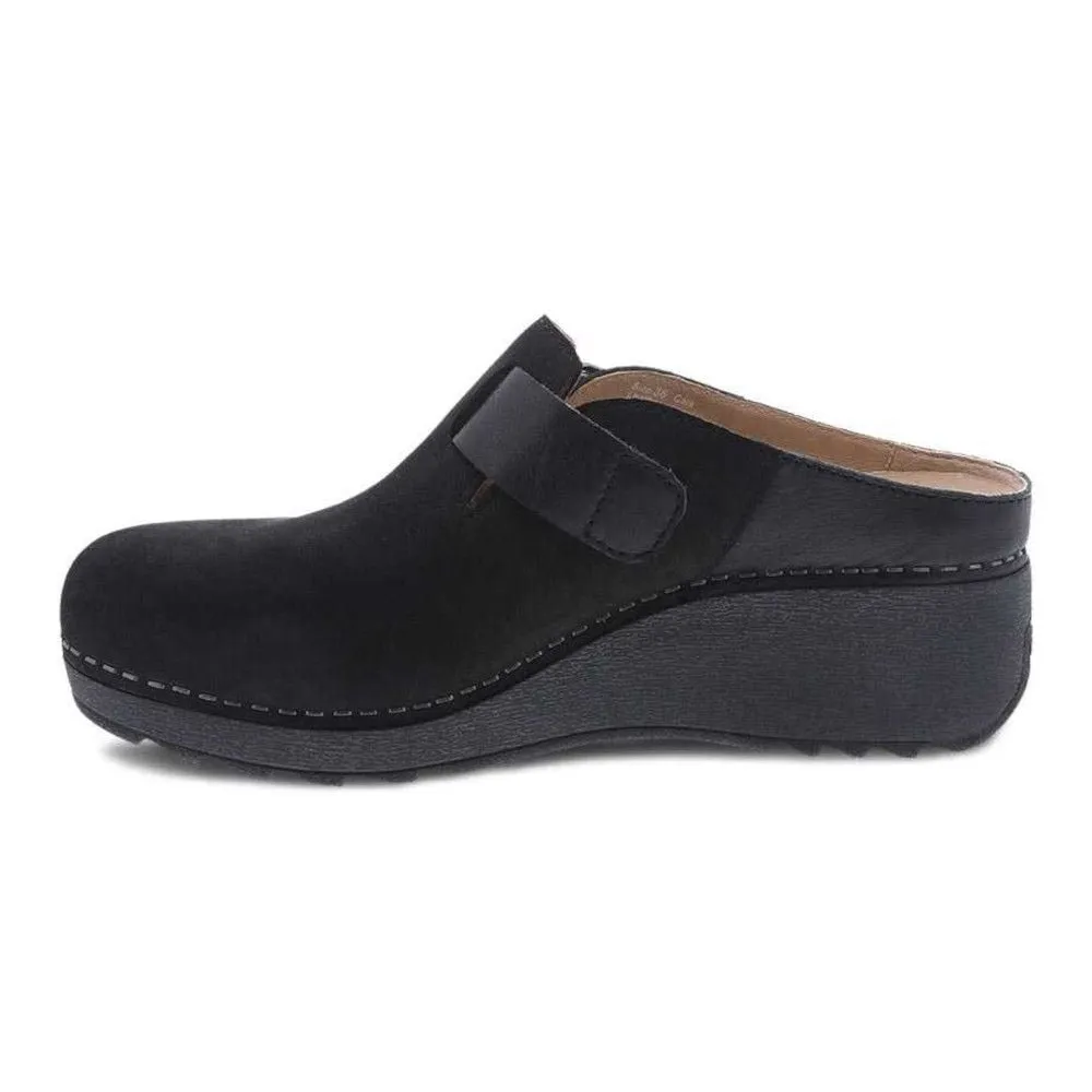 Dansko Women's Caia Black Milled Nubuck 1225100200