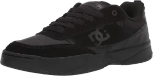 DC Men's Penza Skate Shoe, Black/Black, 7.5 M US