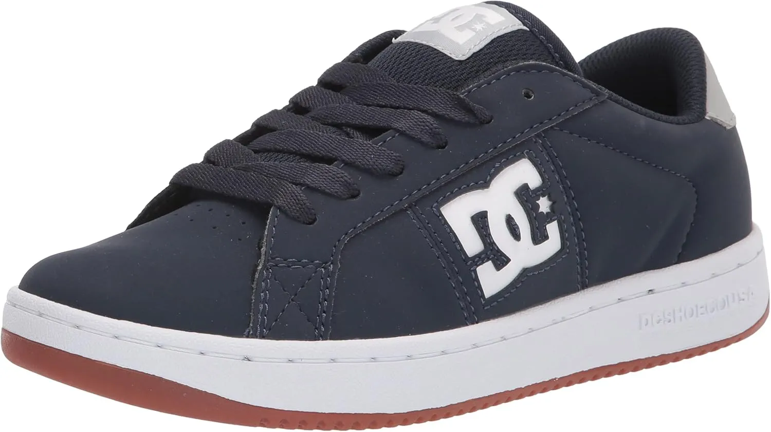 DC Men's Striker Skate Shoe, Navy White, 11.5