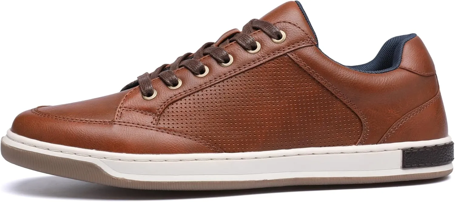 DECARSDZ Men's Sneakers Classic Retro Casual Shoes Dress Business Oxford Shoe for Men