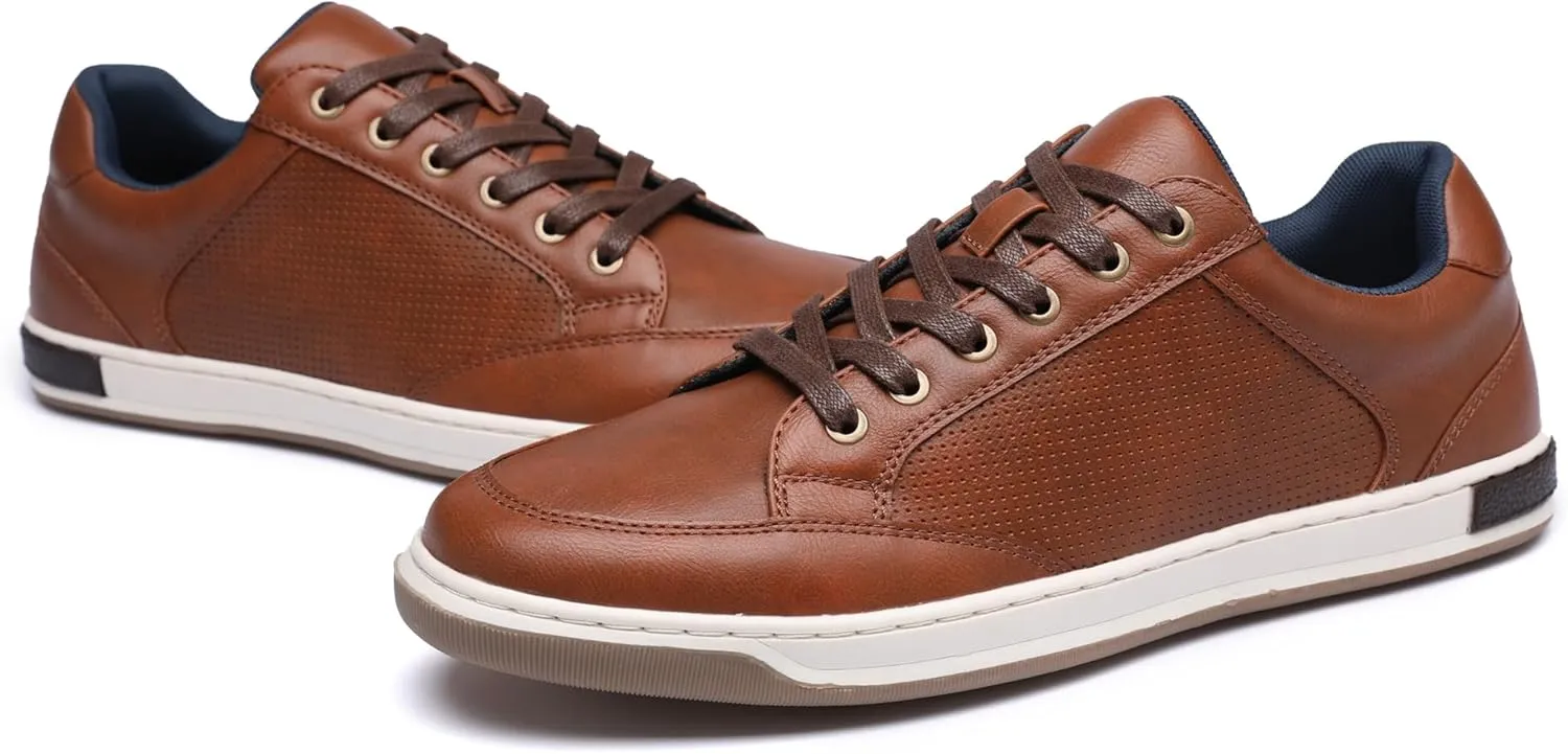 DECARSDZ Men's Sneakers Classic Retro Casual Shoes Dress Business Oxford Shoe for Men