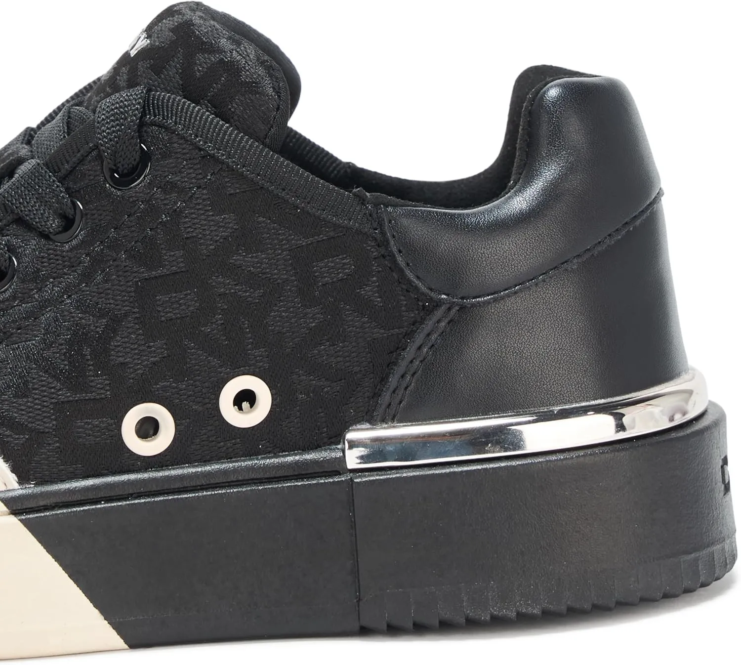 DKNY Women's Bradley Logo Platform Lace Up Sneaker
