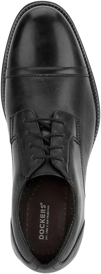 DOCKERS Mens Garfield Dress Cap Toe Oxford Shoe - Wide Widths Available
