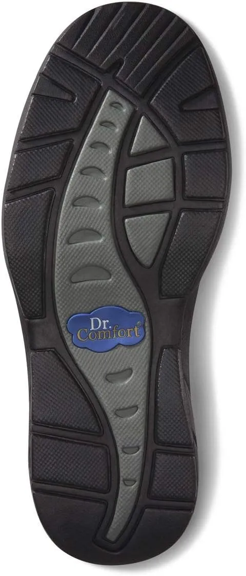 Dr. Comfort Mike Men's Therapeutic with Closure-Diabetic Extra Depth Leather Shoes