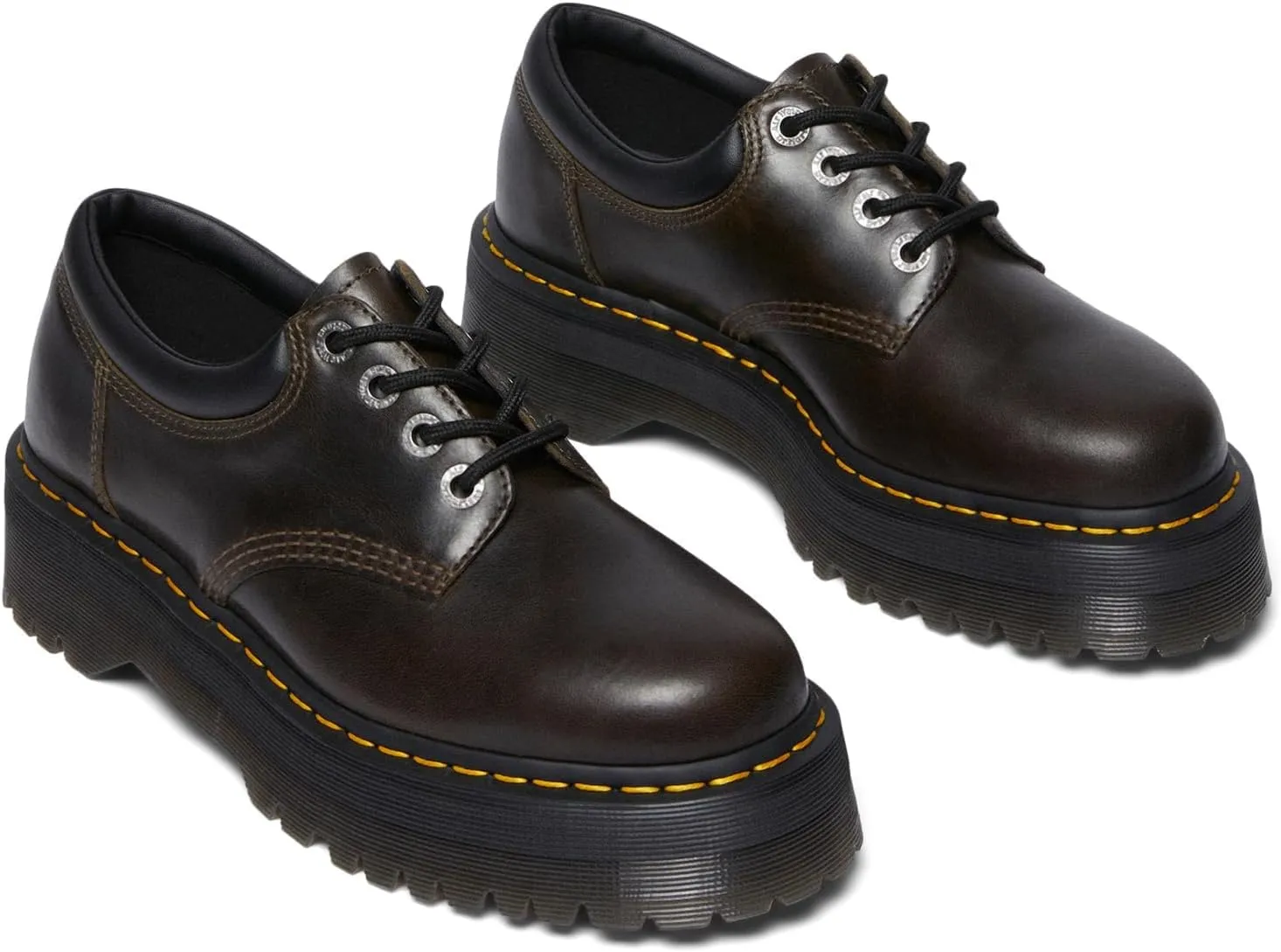 Dr. Martens Unisex-Adult 8053 Quad Leather Platform Shoes