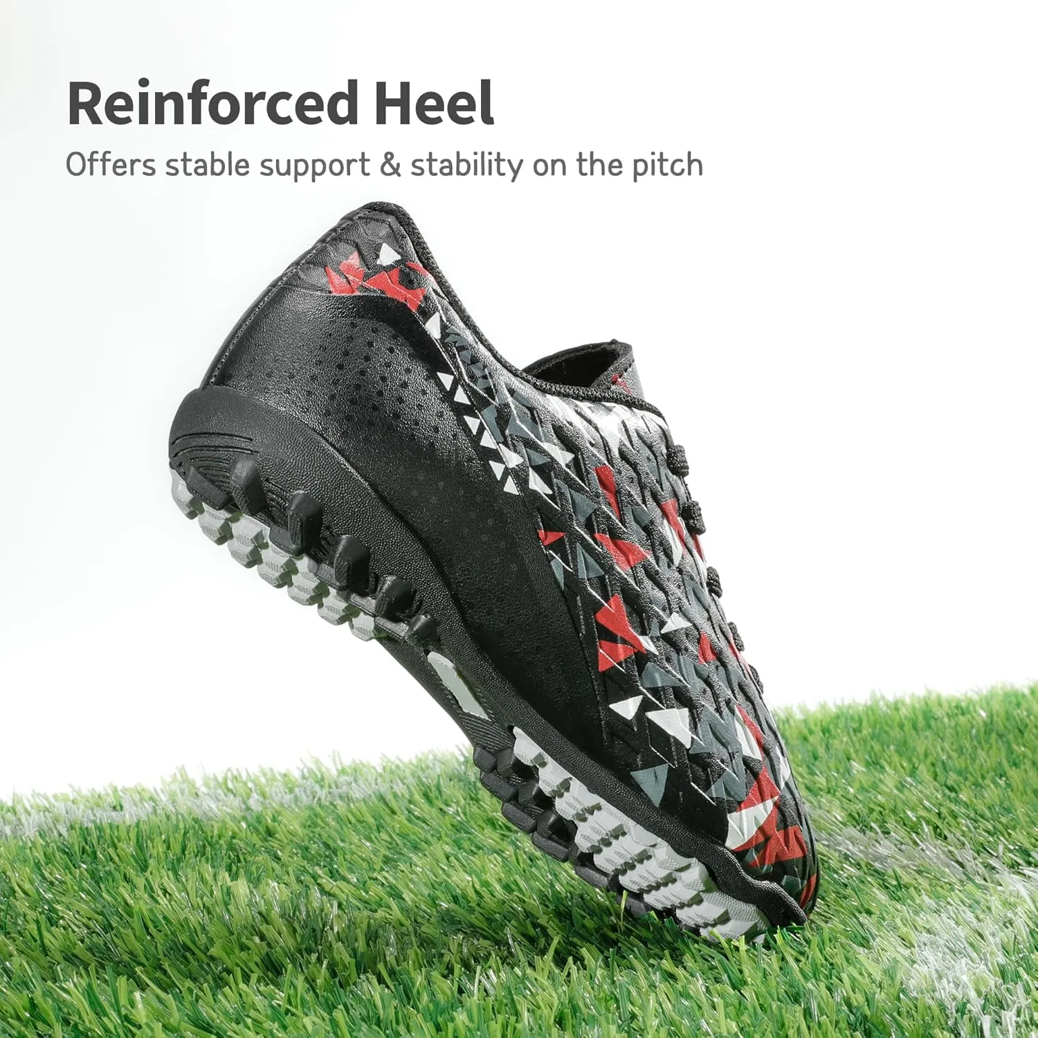 DREAM PAIRS Boys Girls Turf Indoor Soccer Shoes Lace Up Cleats for Little/Big Kid