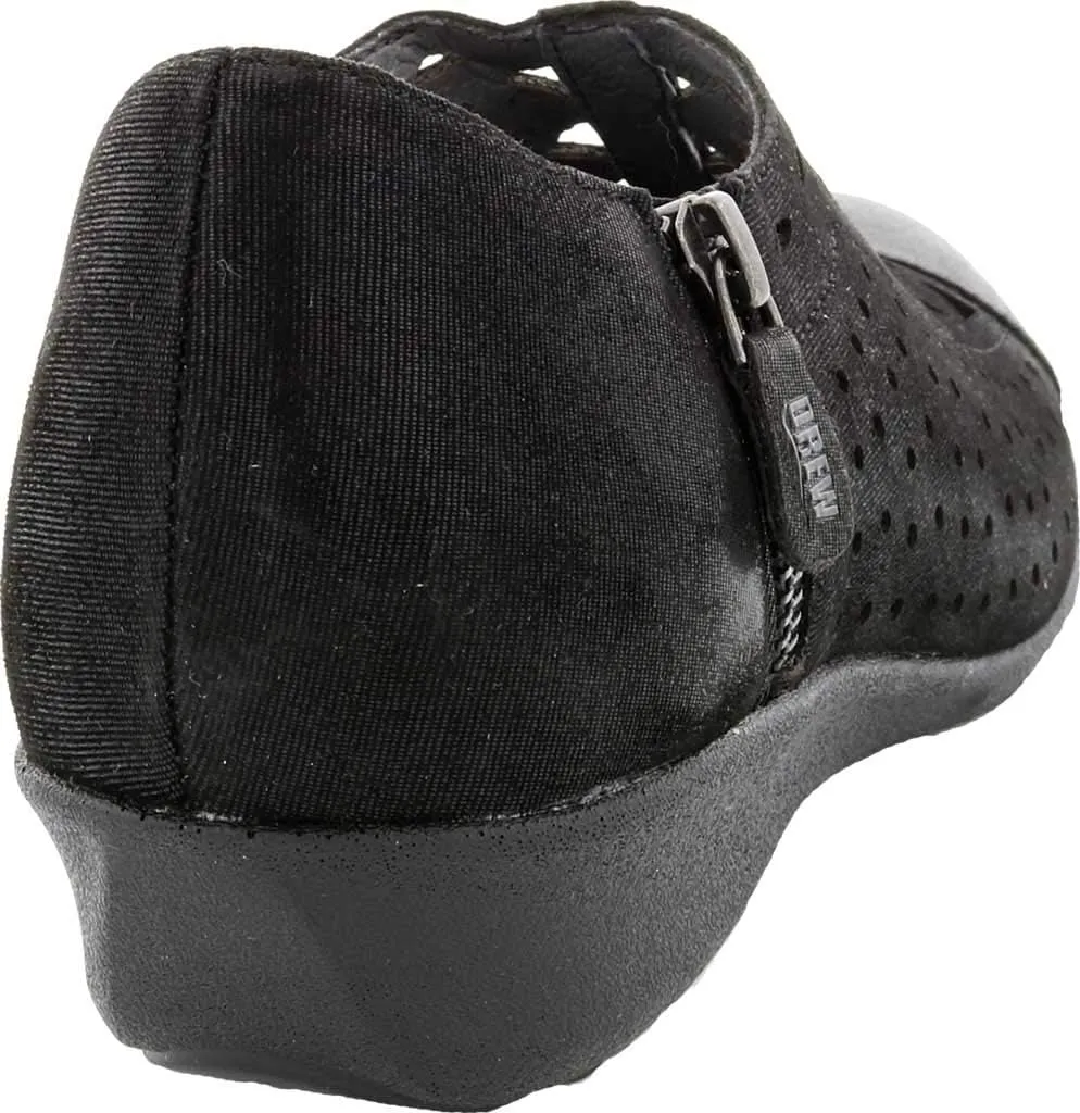 Drew Shoe Metro Women's Therapeutic Diabetic Extra Depth Shoe Leather Zipper