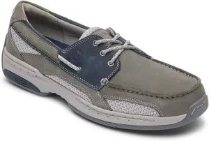Dunham Men's Captain Grey Navy Nubuck 9.5 6E US