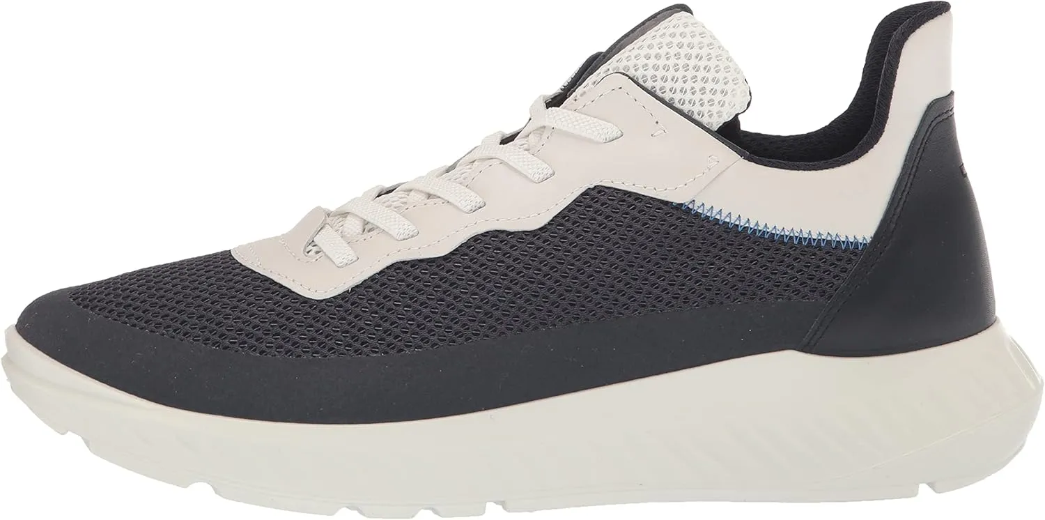 ECCO Men's Ath-f1fm Summer Leather Mesh Sneaker