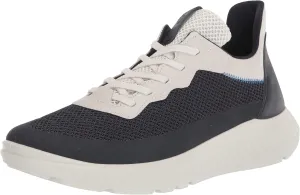 ECCO Men's Ath-f1fm Summer Leather Mesh Sneaker