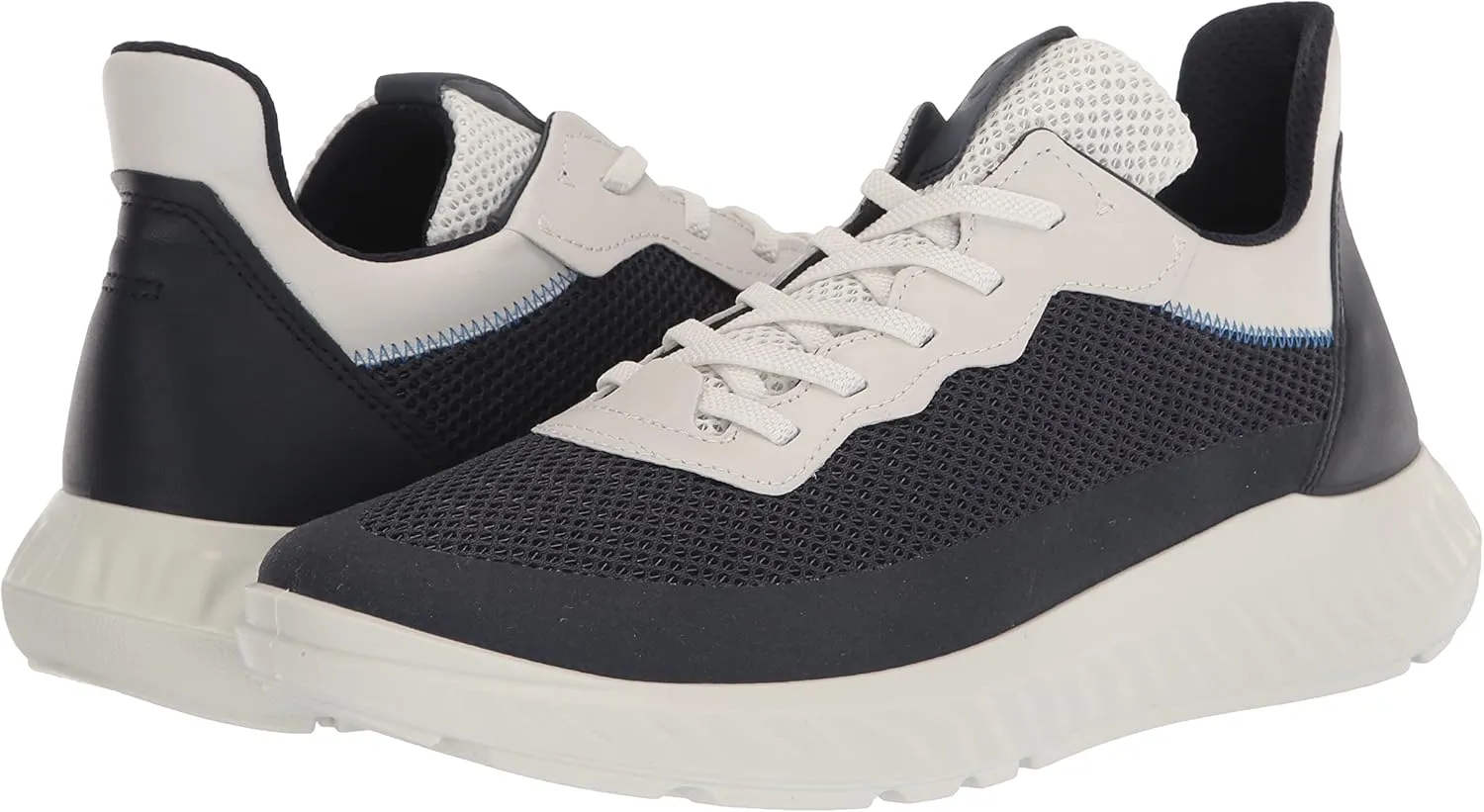 ECCO Men's Ath-f1fm Summer Leather Mesh Sneaker