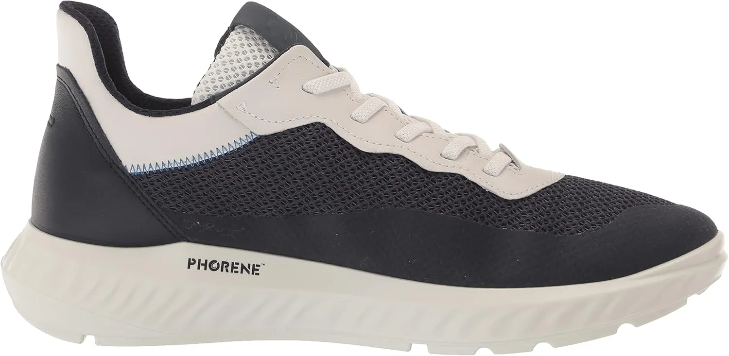 ECCO Men's Ath-f1fm Summer Leather Mesh Sneaker