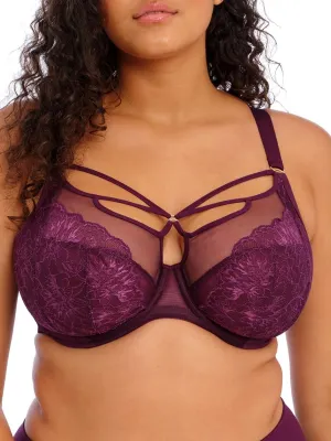 Elomi Women's Brianna Strappy Underwire Plunge Bra