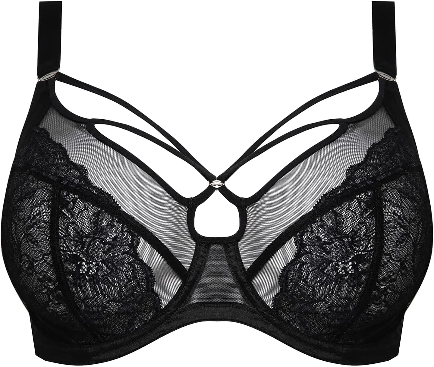 Elomi Women's Brianna Underwire Strappy Plunge Bra
