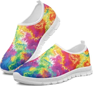 Fashion Design Walking Shoes for Women Comfort Slip on Casual Sneakers Size 5-10.5