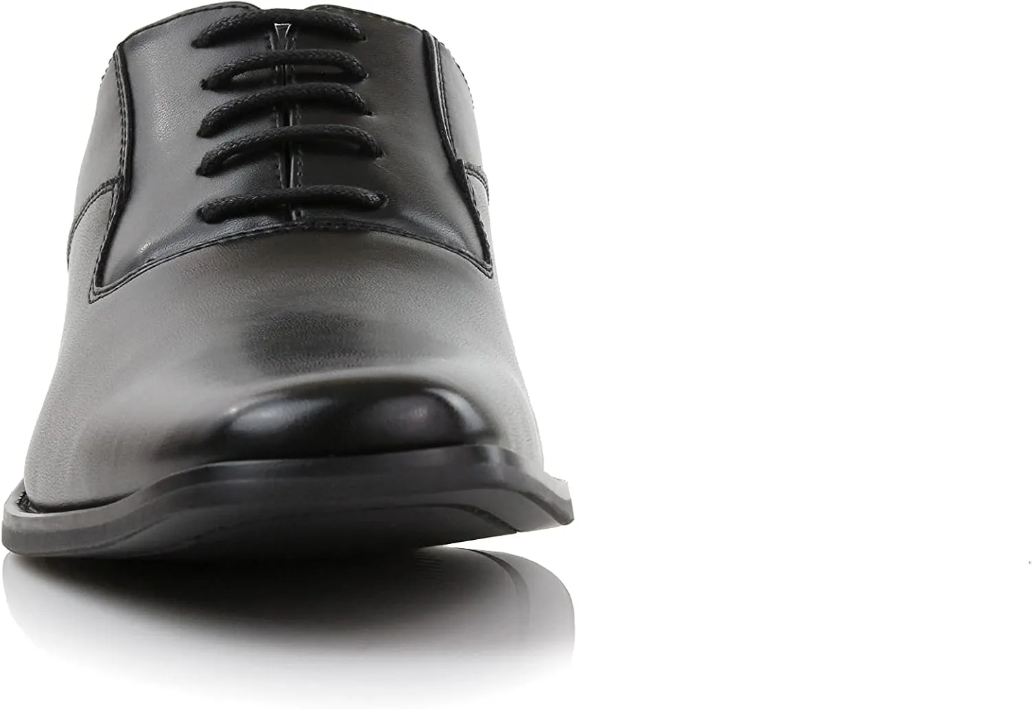 Ferro Aldo Men’s Classic Vegan Leather Lace-Up Oxford Formal Dress Shoes