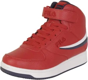Fila Men's A-High Basketball Shoes Red/Navy/White 8