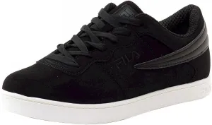 Fila Men's Court 13 Low Sneaker,Black/wht,8.5
