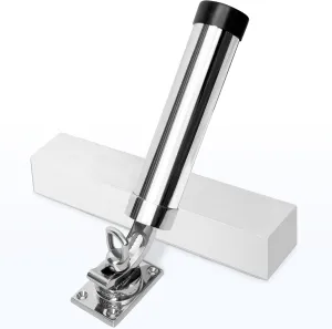 Fishing Rod Holder for Boat, 316 Stainless Steel Adjustable Fishing Pole Holder, Marine Quality Deck Mount Trolling Rod Holder for Boat Yacht