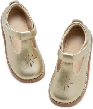 Flaryzone Toddler Little Girl Mary Jane School Uniform Oxfords Flat Dress Shoes
