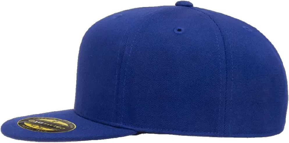 Flexfit 210 Premium Fitted Wool Blend Fabric Pro Baseball On-Field Style Cap | Bulk Pack Available
