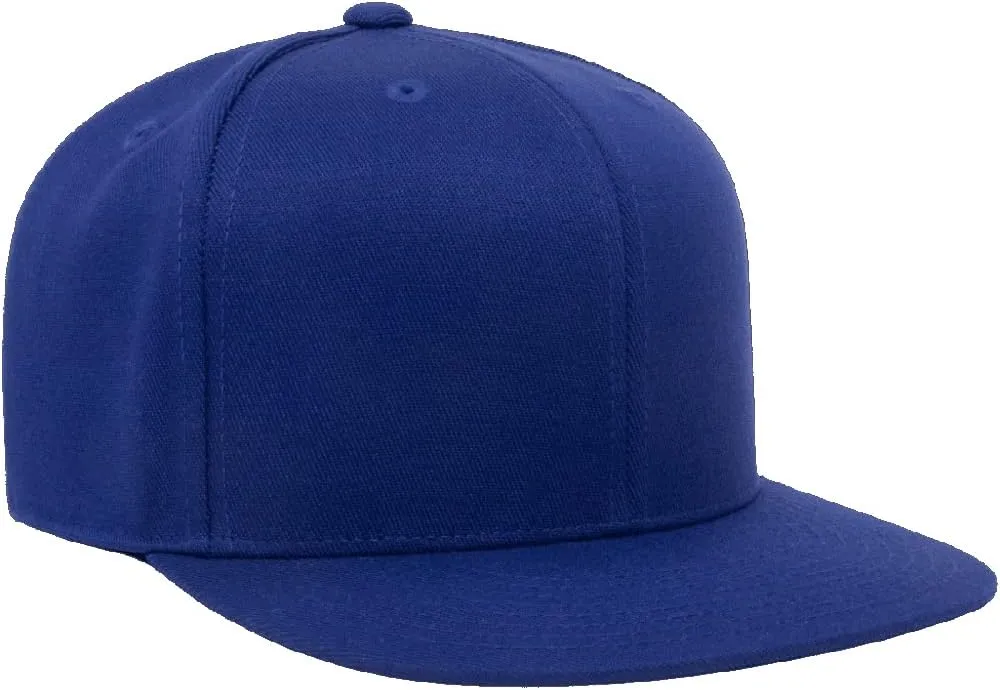 Flexfit 210 Premium Fitted Wool Blend Fabric Pro Baseball On-Field Style Cap | Bulk Pack Available