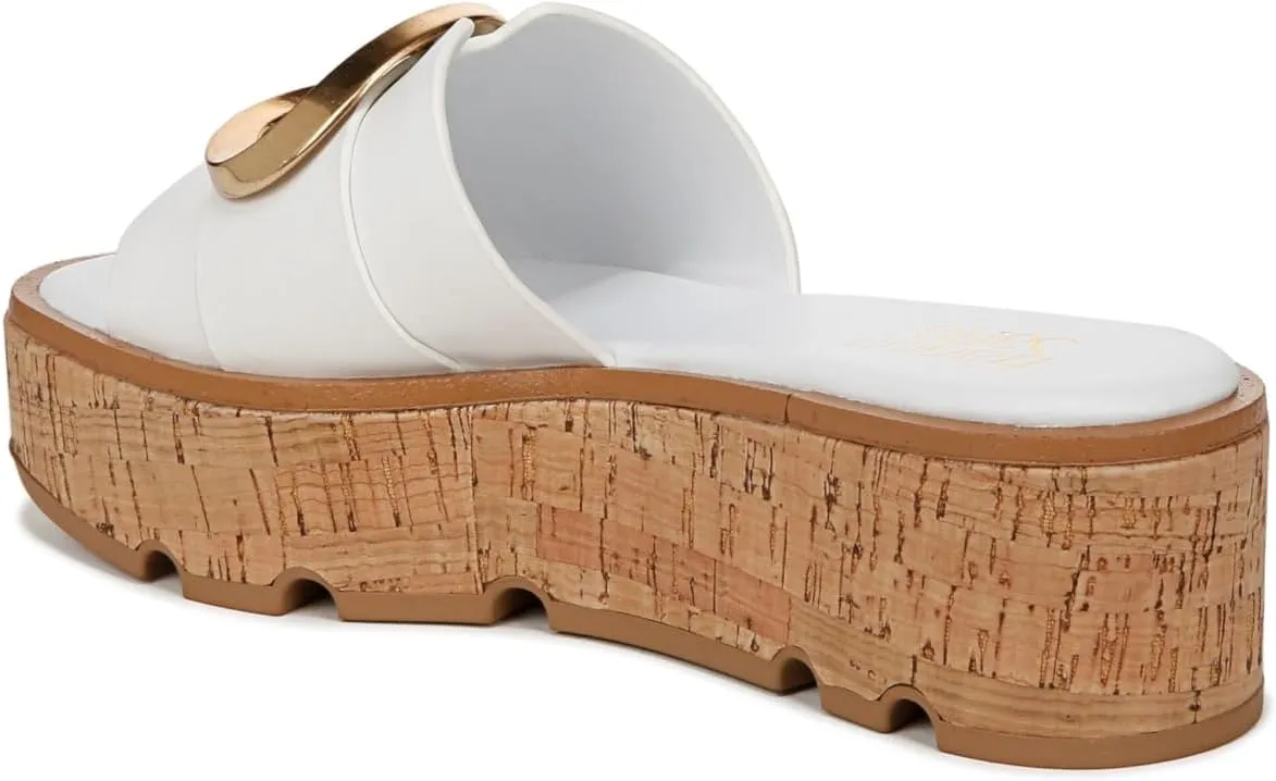 Franco Sarto Women's Hoda Cork Platform Slide Sandals