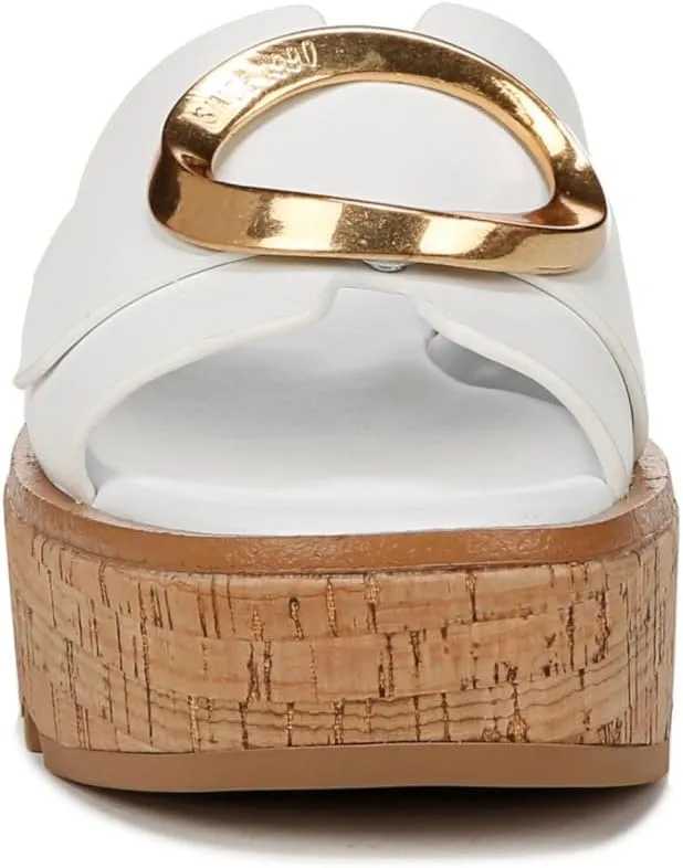 Franco Sarto Women's Hoda Cork Platform Slide Sandals
