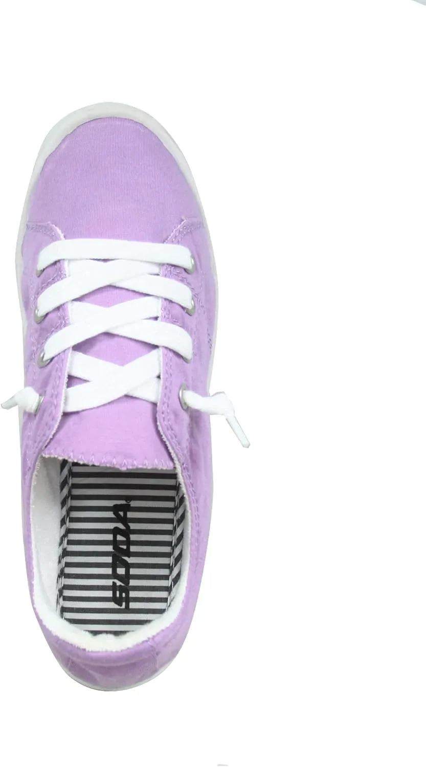 FZ-Comfort-01 Women's Cute Comfort Slip On Flat Heel Round Toe Sneaker Shoes