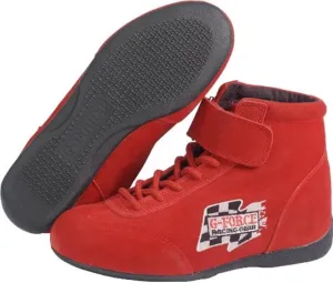 G-Force 0235040RD RaceGrip Red Size-040 Mid-Top Racing Shoes