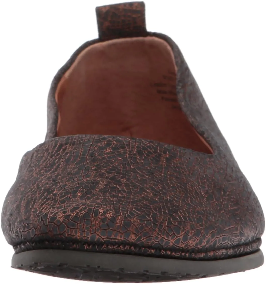 Gentle Souls by Kenneth Cole Women's Dana Slip on Ballet Flat with Heart Topline