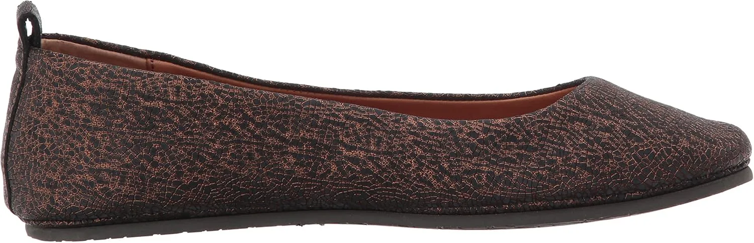 Gentle Souls by Kenneth Cole Women's Dana Slip on Ballet Flat with Heart Topline