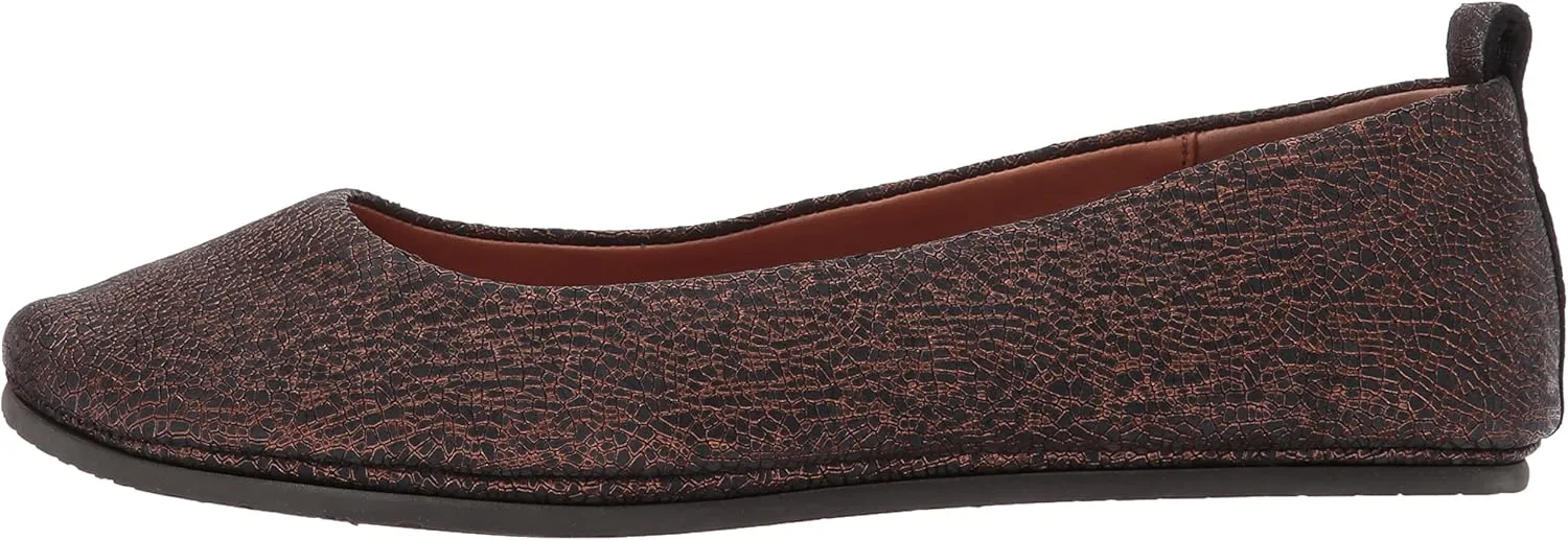 Gentle Souls by Kenneth Cole Women's Dana Slip on Ballet Flat with Heart Topline