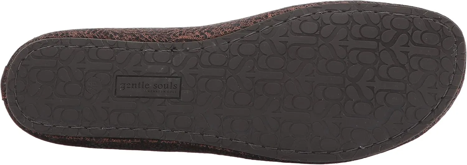 Gentle Souls by Kenneth Cole Women's Dana Slip on Ballet Flat with Heart Topline