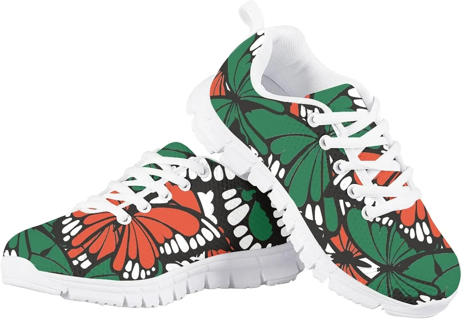 Girls and Boys Funny Dog Print Tennis Shoes Kids Lightweight Mesh Cute Running Shoes