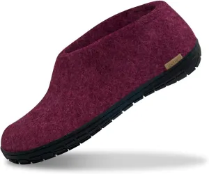 Glerups 100% high quality wool mix Shoe Slipper with rubber sole - Unisex