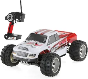GoolRC WLtoys A979B RC Car, 1/18 Scale 2.4GHz Remote Control Vehicle, 4WD 70KM/h High Speed Racing Truck, Electric All Terrain Off Road RC Truck RTR for Kids and Adults