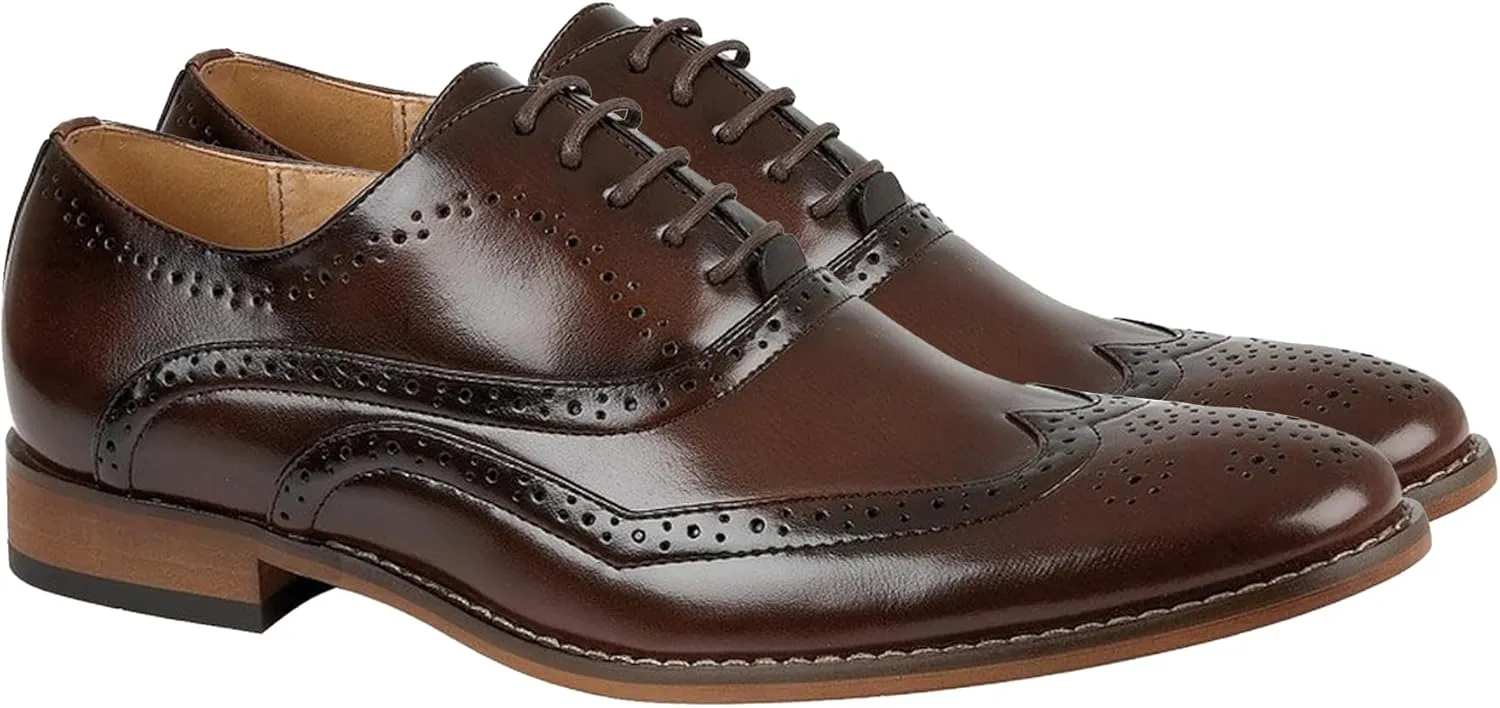 Goor Boys 5 Eyelet Brogue Oxford Shoes
