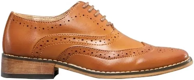 Goor Boys 5 Eyelet Brogue Oxford Shoes