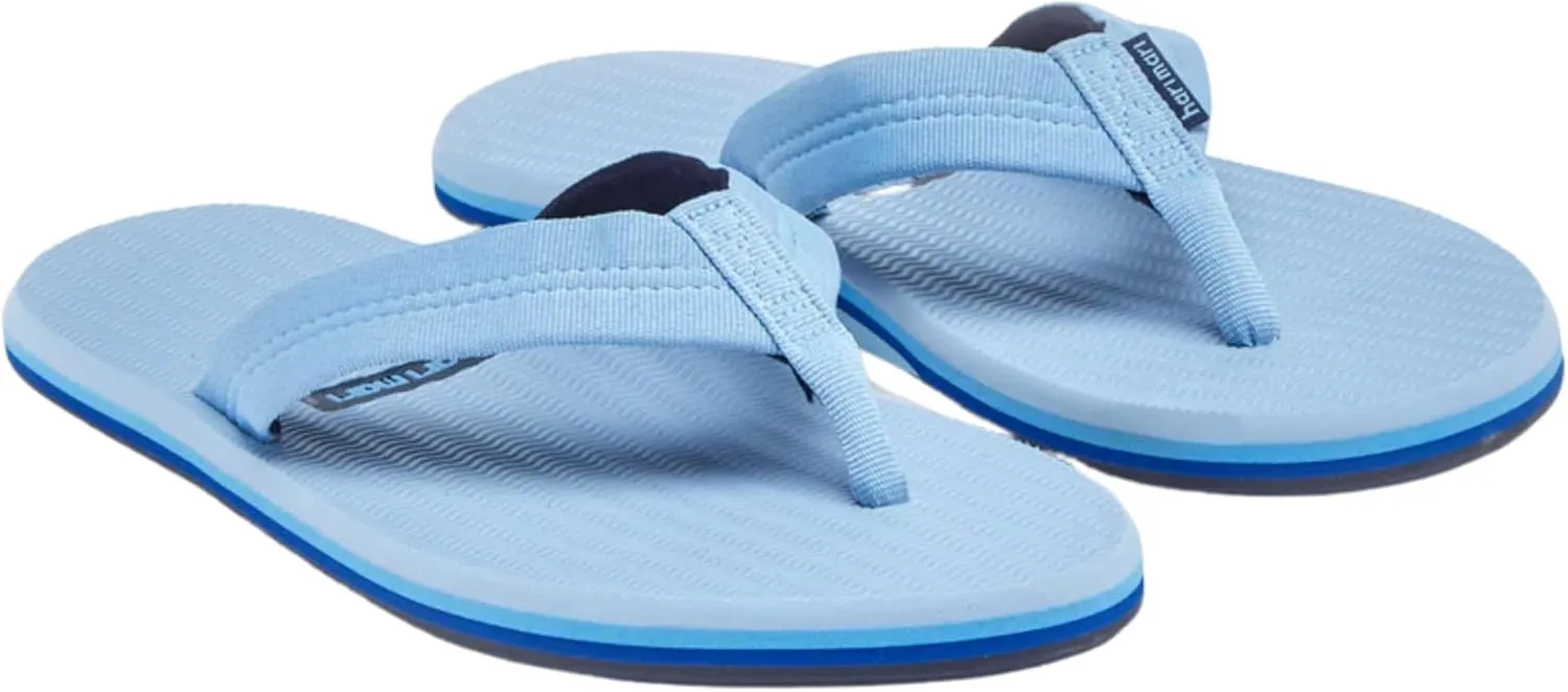 Hari Mari- Dunes- Men's Waterproof Boat Safe Colorful Rubber Flip Flops- No Break Ins, Firm Arch Support, Antimicrobial, and Floats in Water