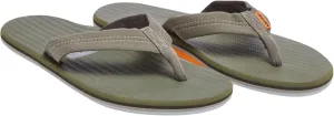 Hari Mari- Dunes- Men's Waterproof Boat Safe Colorful Rubber Flip Flops- No Break Ins, Firm Arch Support, Antimicrobial, and Floats in Water