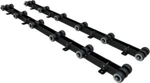 Heavy Duty Boat Trailer Roller,Steel Bottom Support,Withstand 2000 LBS Boat Storage Trailer,Trailer Roller, Heavy Duty Boat standsfor Dinghy, Sailboat