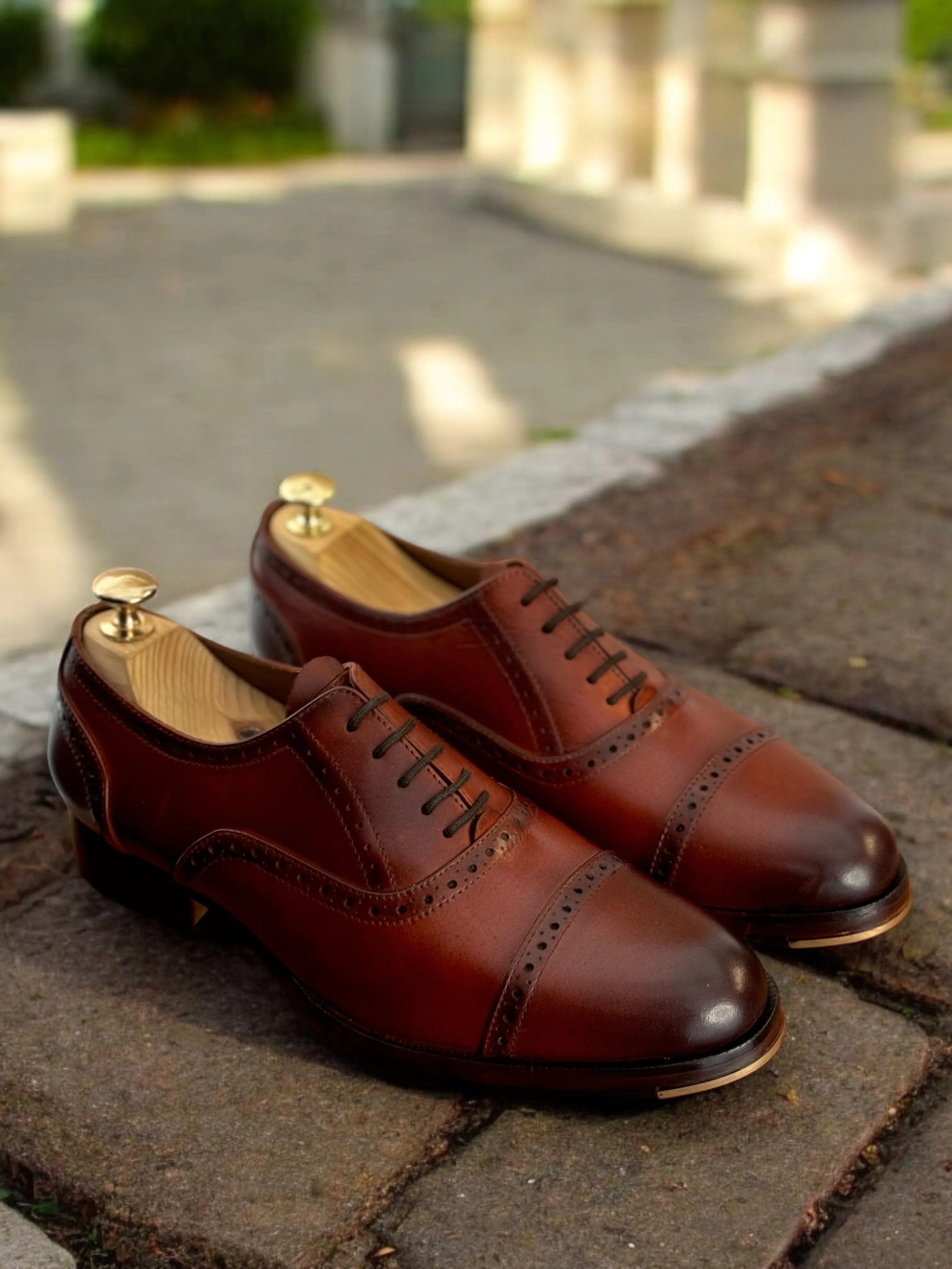 Henley Duke – Quarter Brogue Leather Oxford