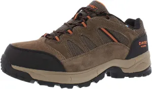 HI-TEC Men's Ridge Low Wp Brown Ankle-High Leather Hiking Shoe - 9 M