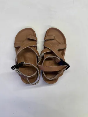 HYPERLUXE Stylish Brown Strappy Sandals