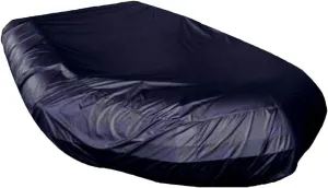 Inflatable Boat Cover Waterproof UV Sun Dust Protection Rubber Boat Dinghy Cover, 210D Oxford Cloth Fade and Tear Resistant Kayak Protection Cover-Black||380 * 94 * 46cm
