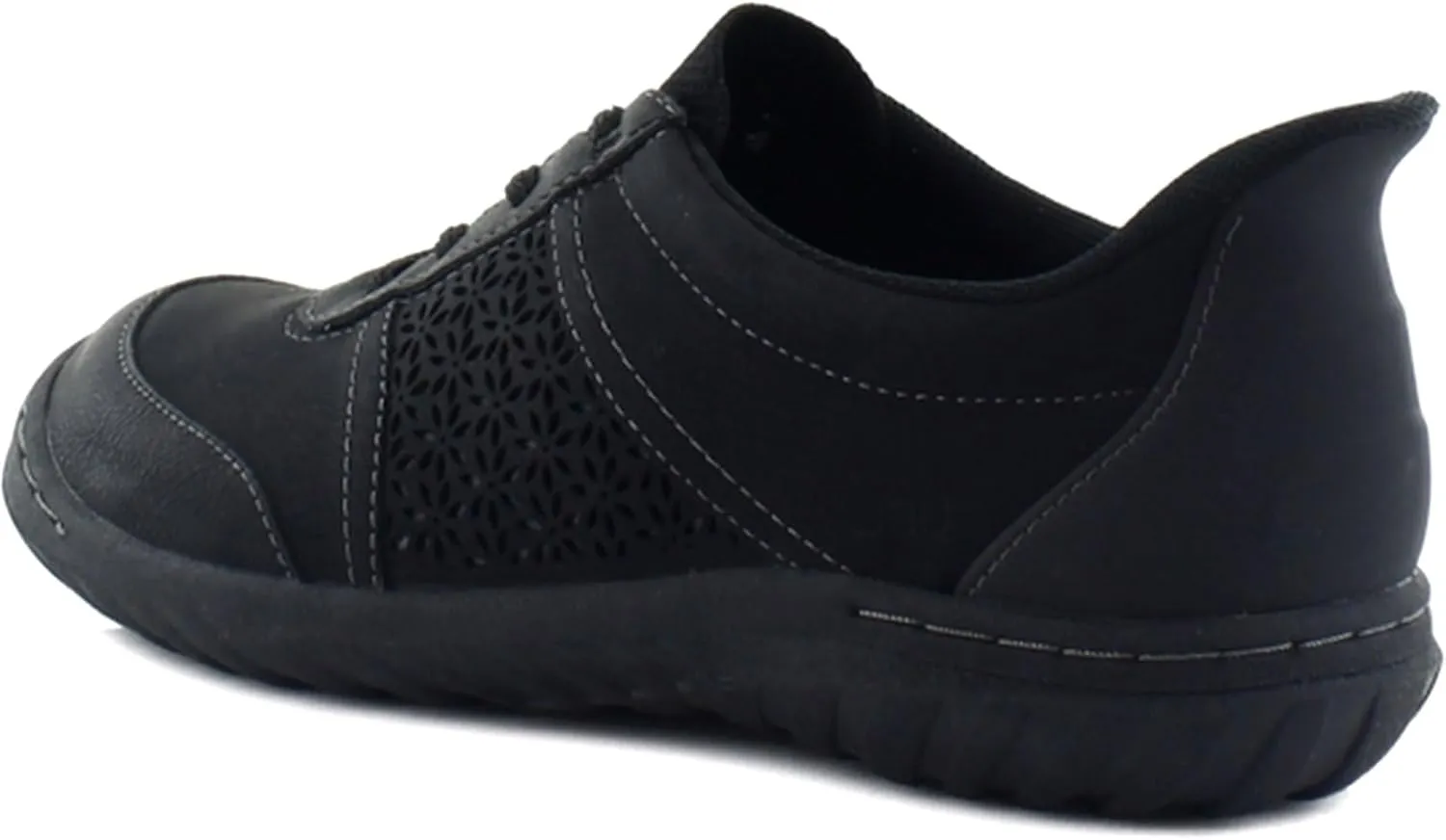 JBU Women's Veronica Touchless Easy Slip On Comfort Casual Flat Sneaker