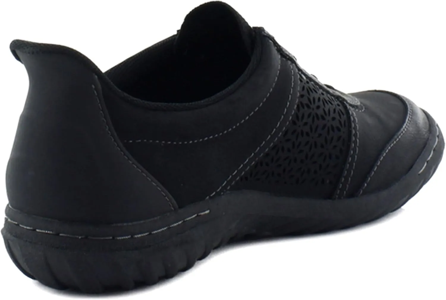 JBU Women's Veronica Touchless Easy Slip On Comfort Casual Flat Sneaker